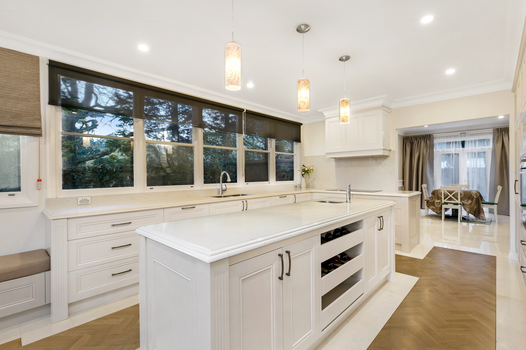 AFTER Turramurra Renovation, Polyurethane French Provincial Style Kitchen